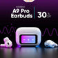 A9 Pro True Wireless Earbuds with Noise Cancellation